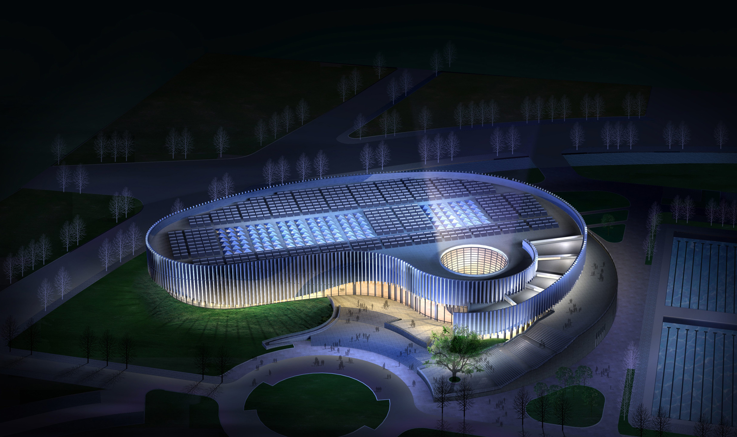 浙江大學(xué)紫金港東區(qū)游泳館